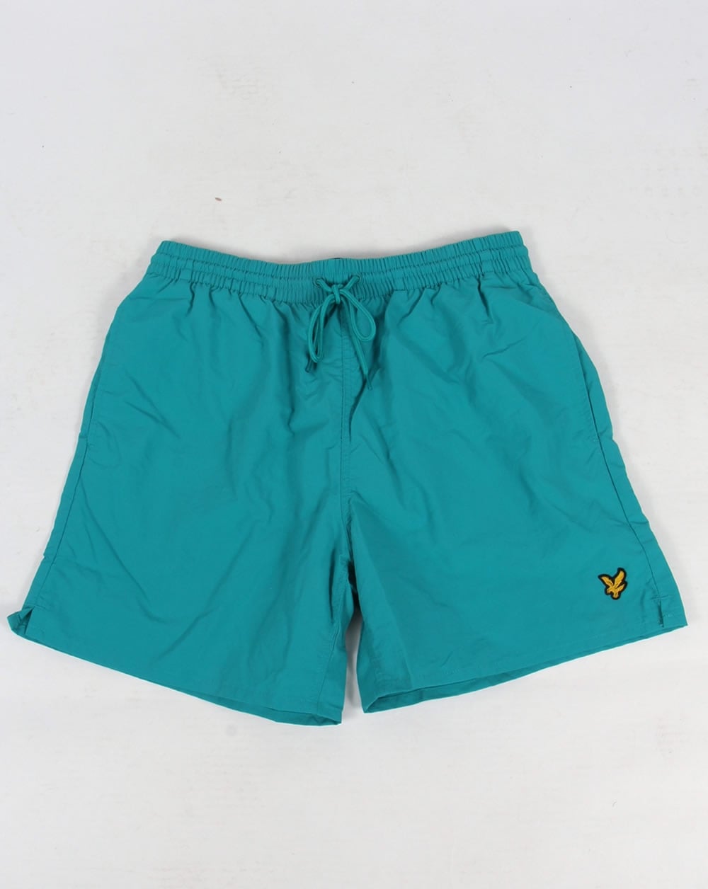 Lyle And Scott Plain Swim Shorts Aqua Green