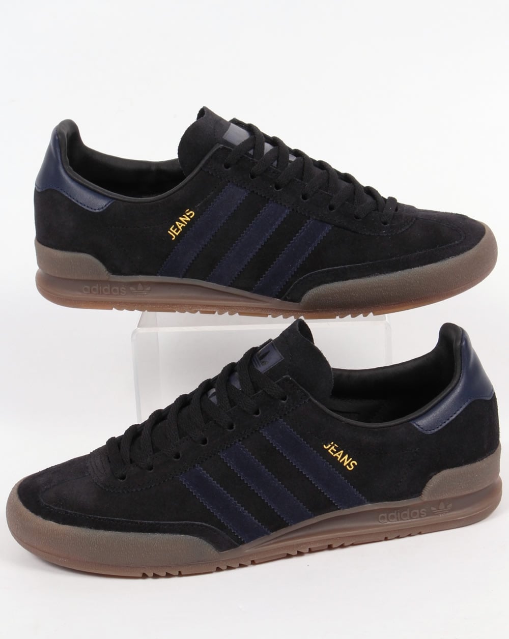 Adidas Jeans Trainers Black/Navy