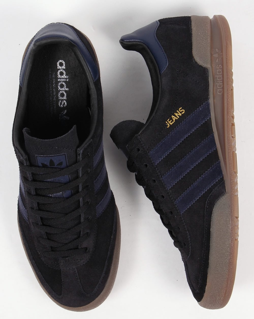 Adidas Jeans Trainers Black/Navy