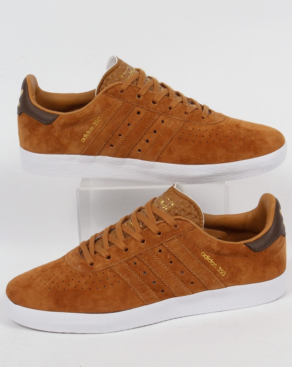 Adidas 350 Trainers Deep Tan / Brown