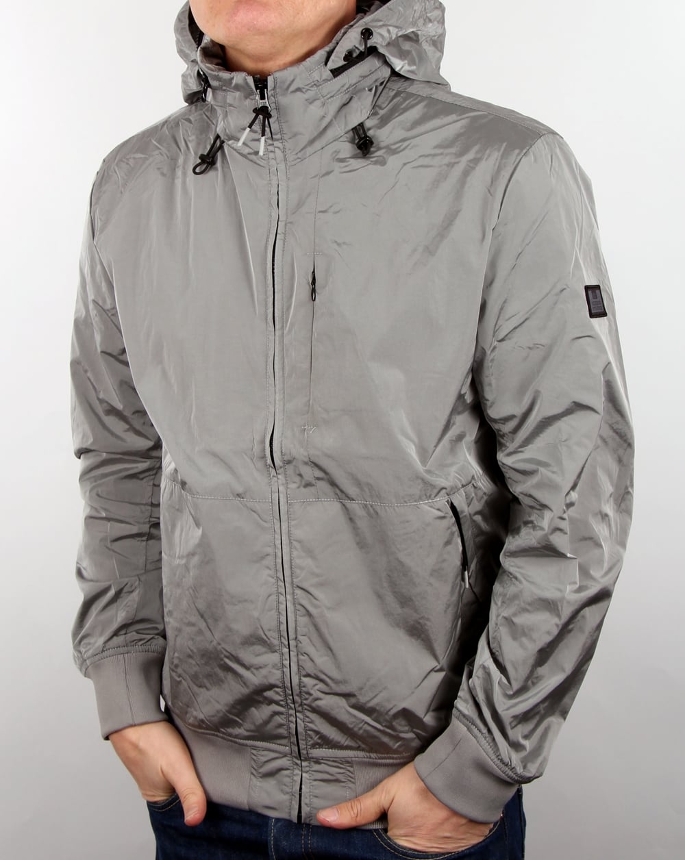 Weekend Offender Jacket Silver Grey