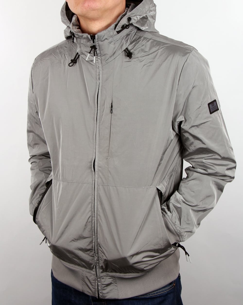 Weekend Offender Jacket Silver Grey