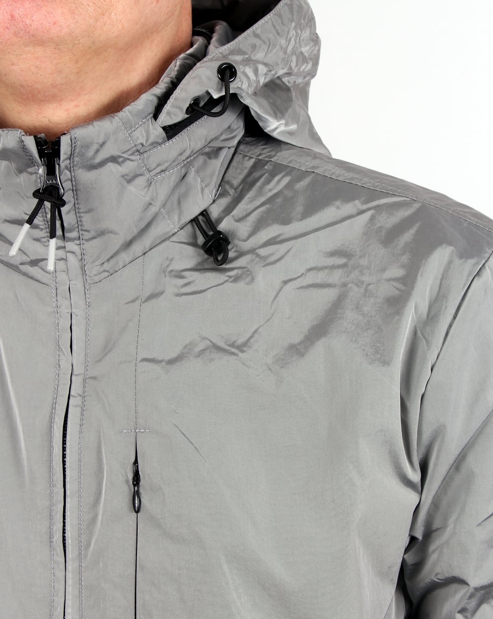 Weekend Offender Jacket Silver Grey