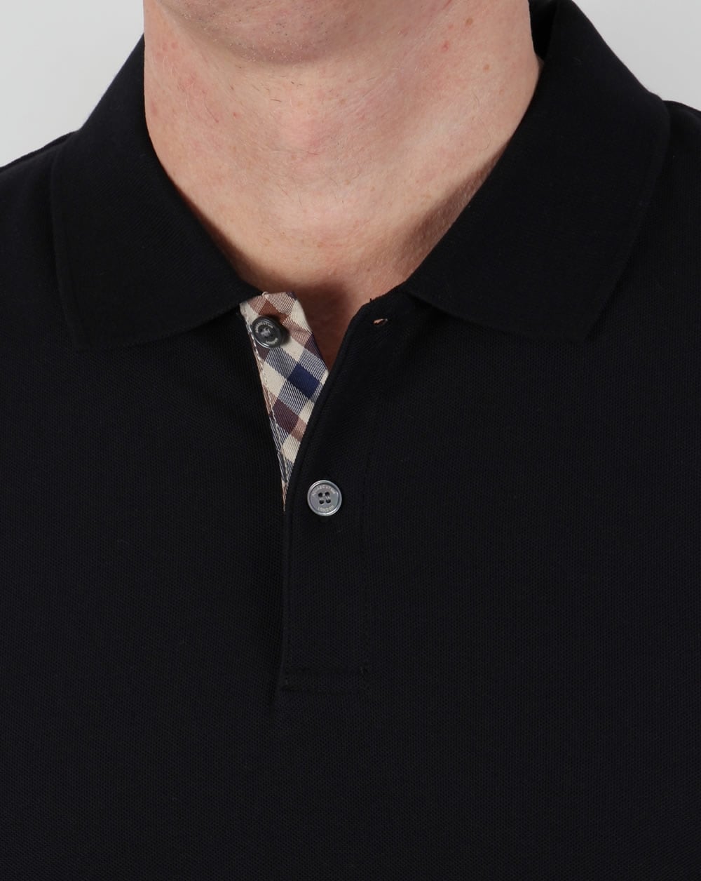 Aquascutum Hector Polo Shirt Black
