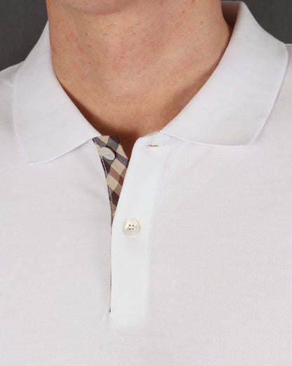 Aquascutum Hector Polo Shirt White
