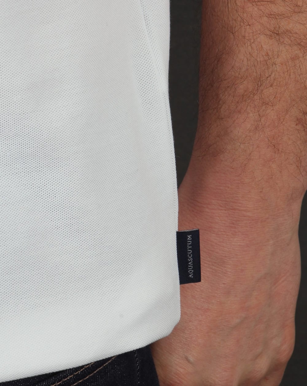 Aquascutum Hector Polo Shirt White