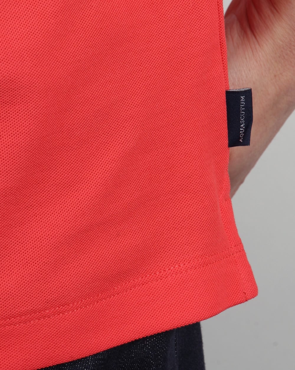Aquascutum Hector Polo Shirt Coral