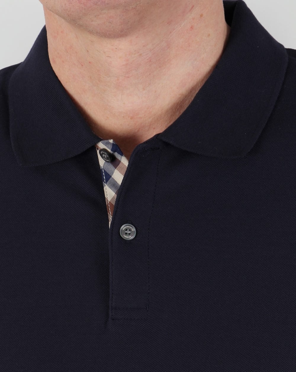 Aquascutum Hector Polo Shirt Navy