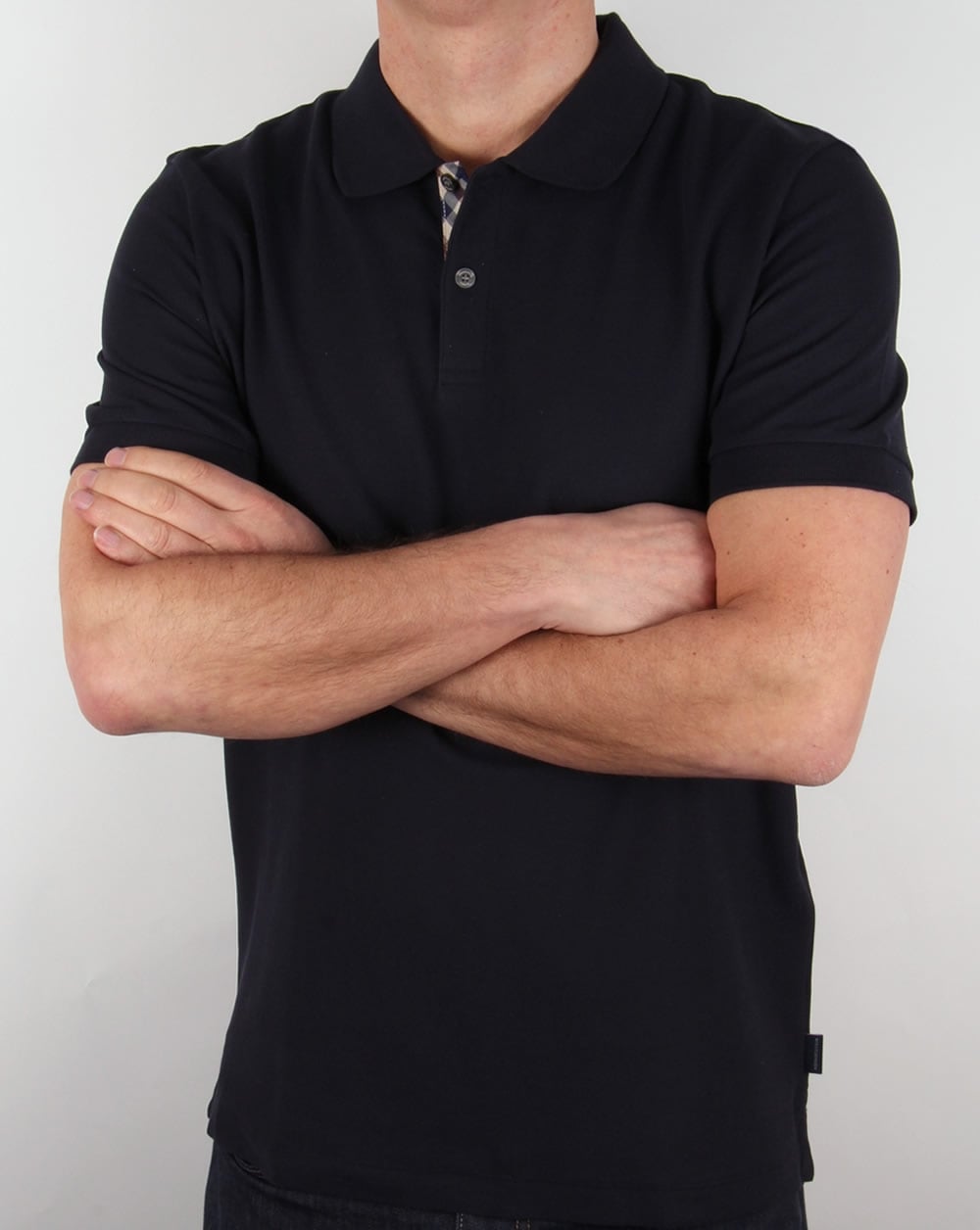 Aquascutum Hector Polo Shirt Navy