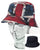 Pretty Green UJ Bucket Hat Red