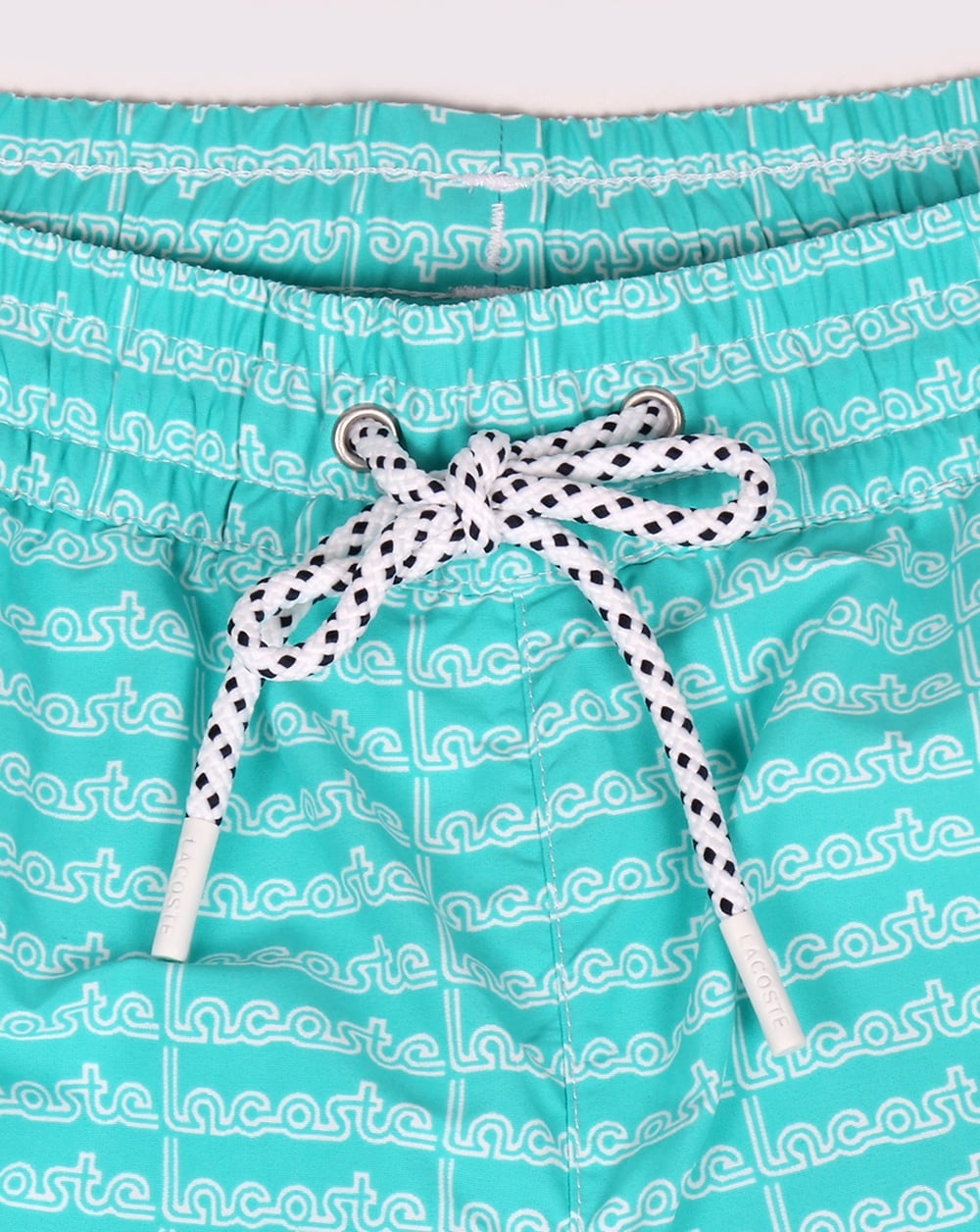 Lacoste Linear Logo Swim Shorts Bermuda