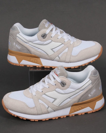 Diadora N9000 III Trainers White/High Rise