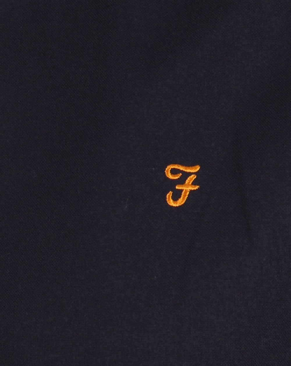 Farah Brewer Short Sleeve Shirt Navy