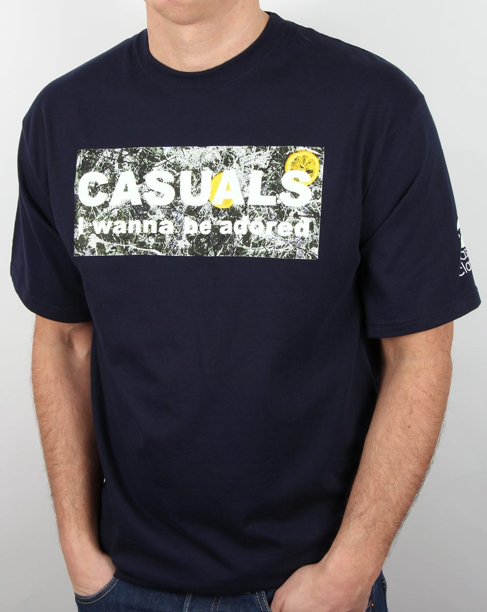 80s Casual Classics Adored T Shirt Navy