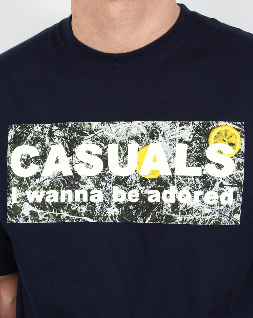 80s Casual Classics Adored T Shirt Navy
