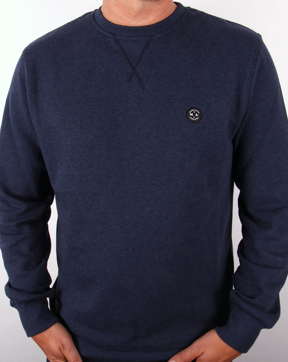 Marshall Artist Crew Neck Sweatshirt Navy