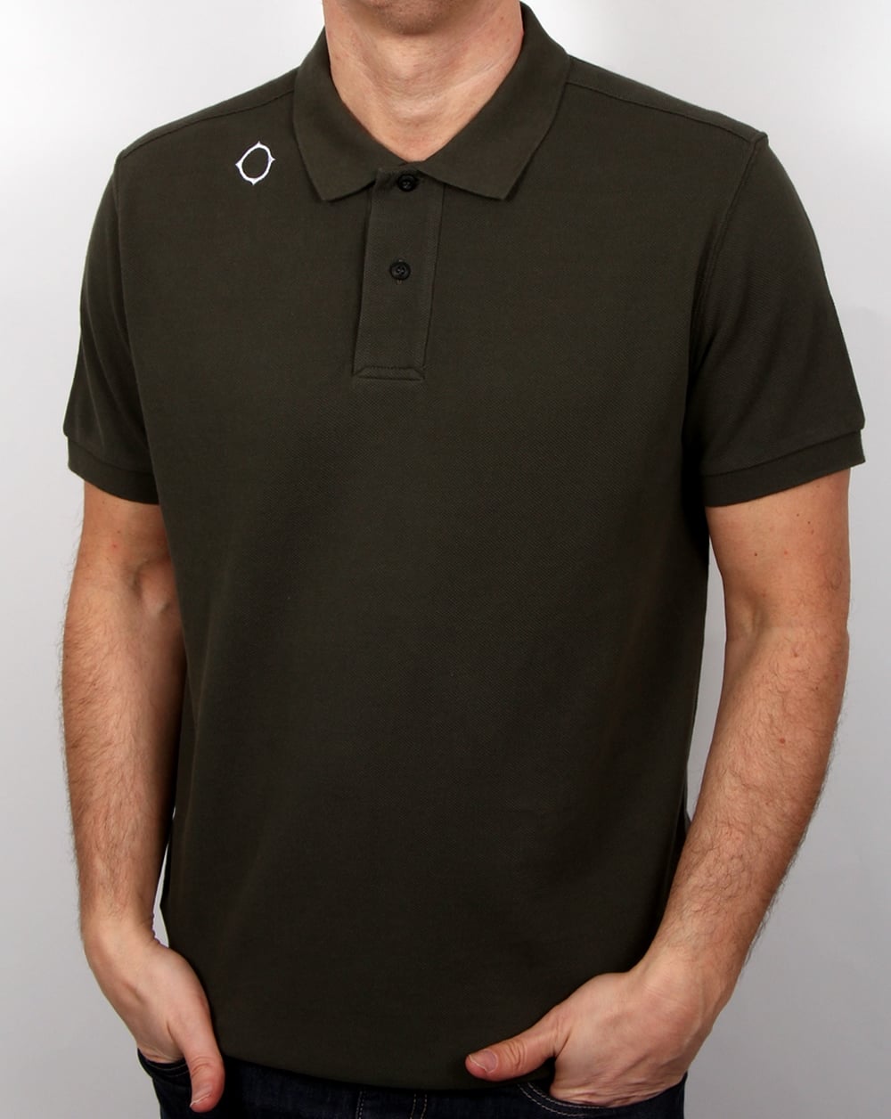 Ma.strum Polo Shirt Khaki Olive