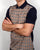 Aquascutum Dillon Club Check Polo Shirt Navy/Vicuna