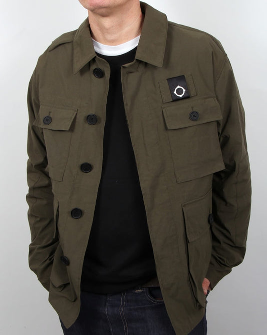 Ma.Strum Ma.strum Charioteen Field Jacket Dark Olive