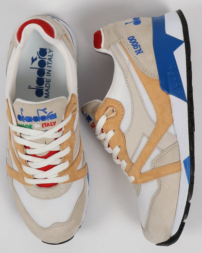 Diadora N9000 Italia Trainers Moonbeam/Apricot
