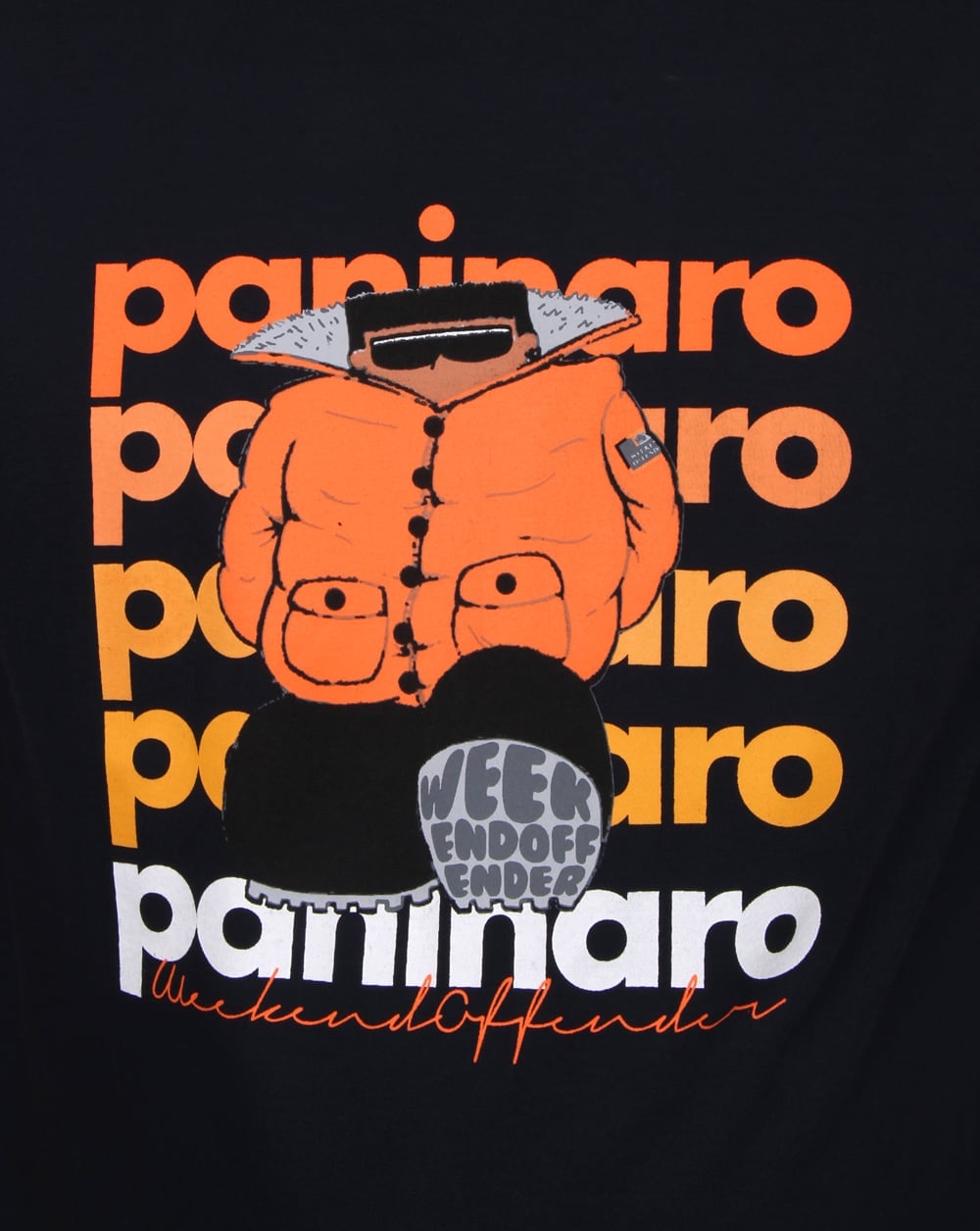 Weekend Offender Paninaro Man T Shirt Navy