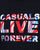 80s Casual Classics Live Forever T Shirt Navy