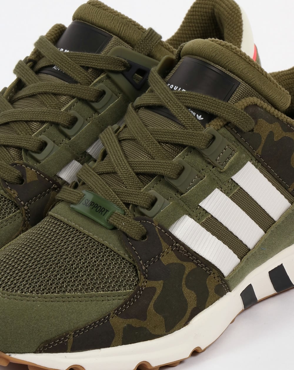 Adidas EQT Support RF Trainers Olive Cargo/White