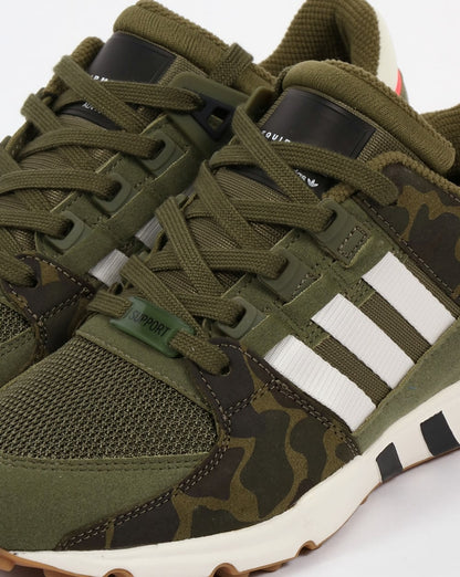 Adidas EQT Support RF Trainers Olive Cargo/White