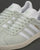 Adidas Gazelle Leather Trainers Linen Green/White