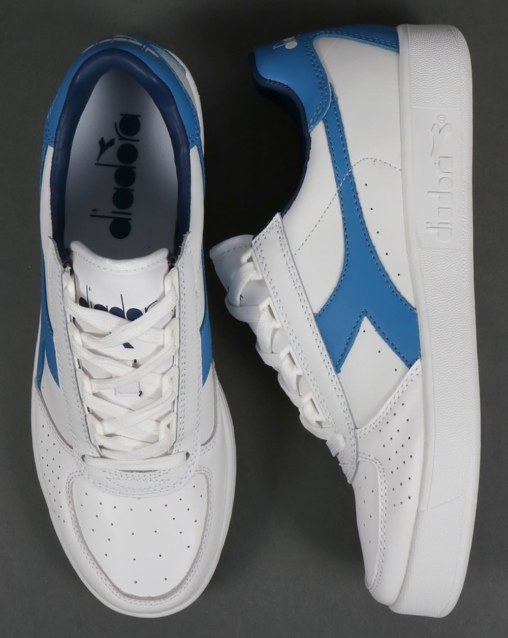 Diadora B. Elite Trainers White/Campanula Blue