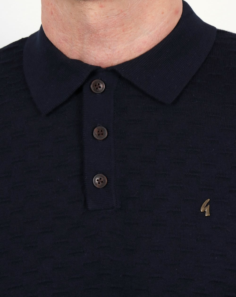 Gabicci Vintage Bennett Polo Shirt Navy
