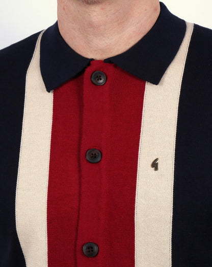 Gabicci Vintage Angelo Polo Shirt Navy