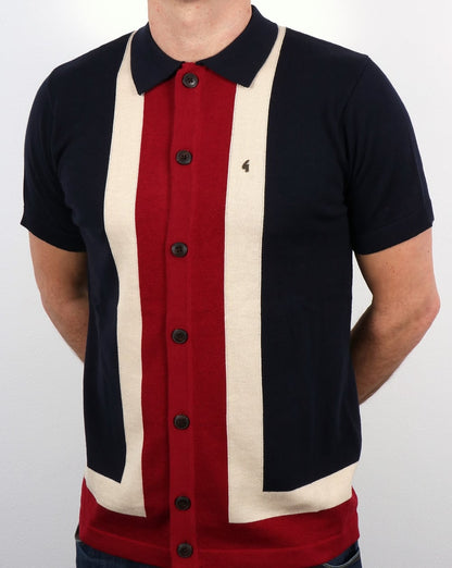 Gabicci Vintage Angelo Polo Shirt Navy
