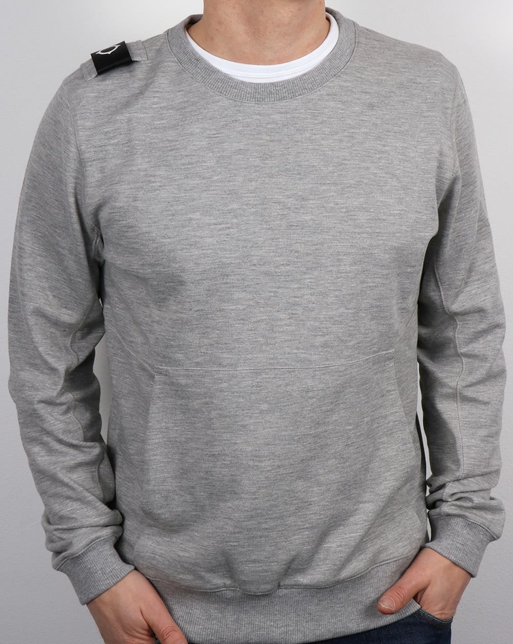 Ma.strum Hobart Sweatshirt Grey Marl