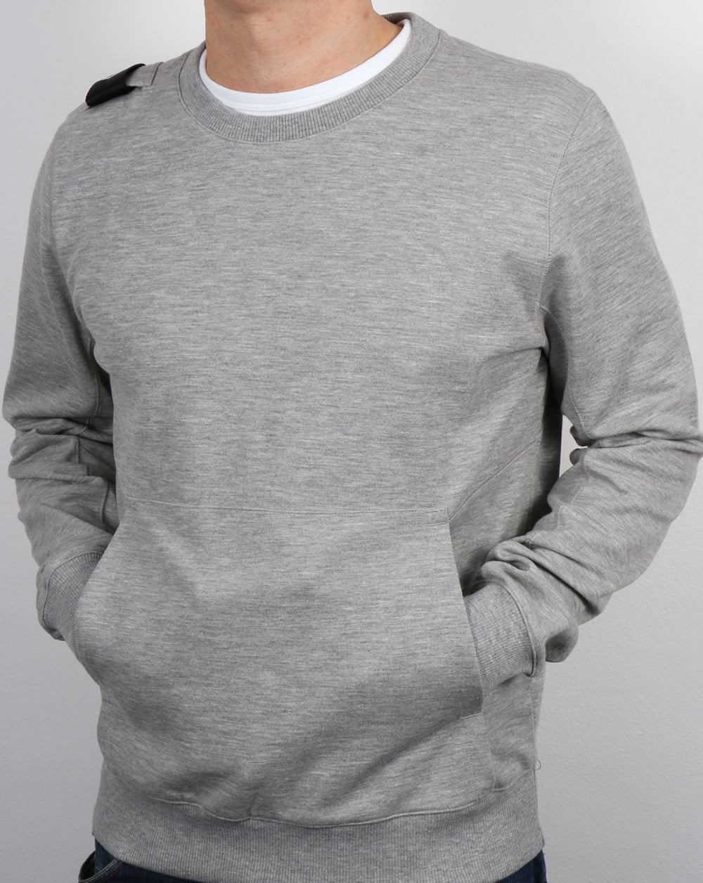 Ma.strum Hobart Sweatshirt Grey Marl