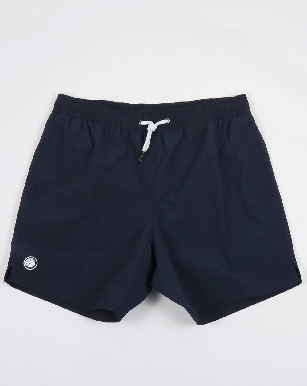 Pretty Green Logo Swim Shorts Navy