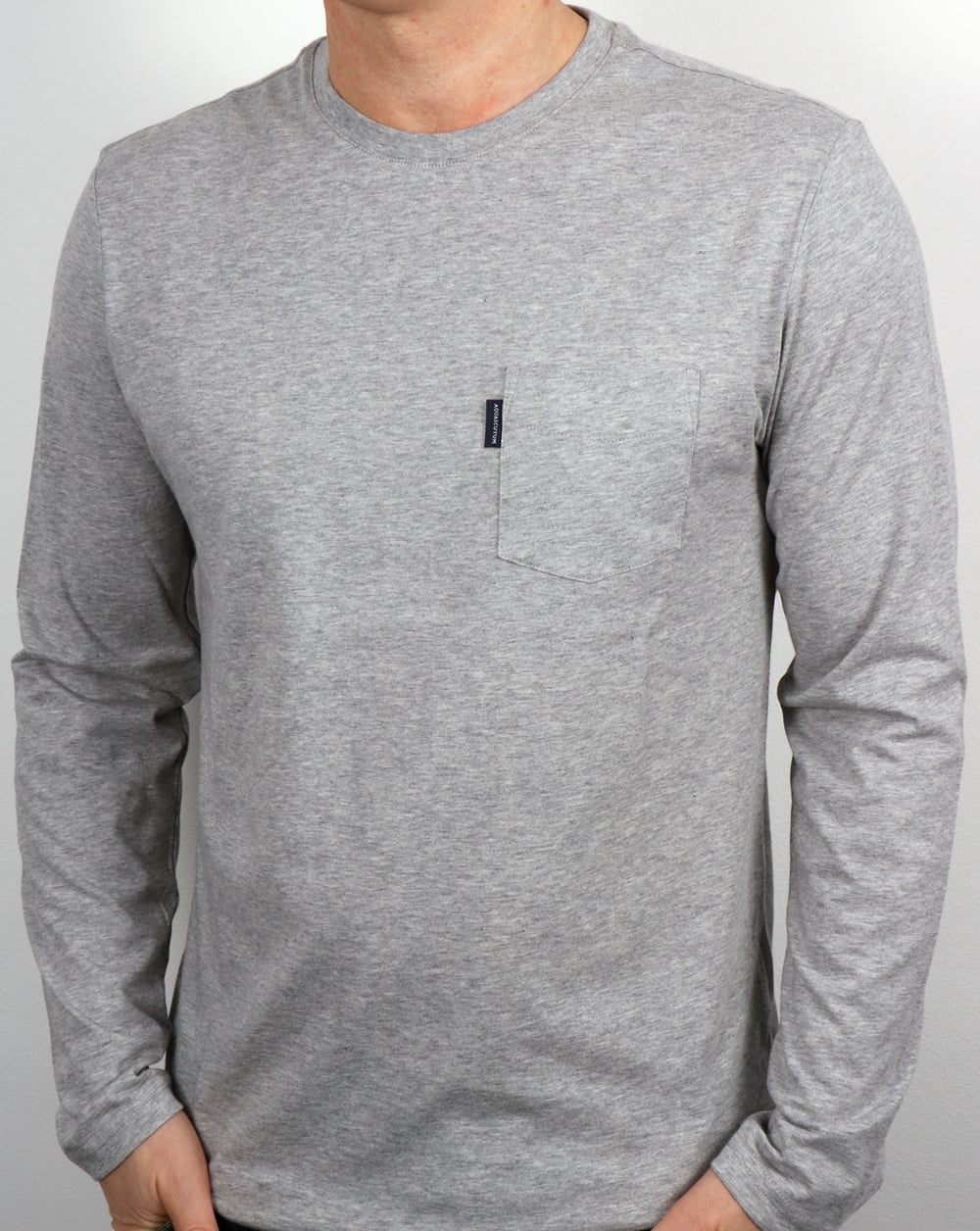 Aquascutum Cullen Ls T Shirt Grey