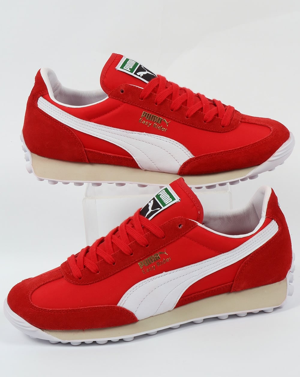 Puma Easy Rider VTG Trainers High Risk Red/White
