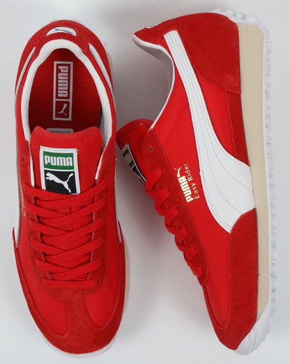 Puma Easy Rider VTG Trainers High Risk Red/White