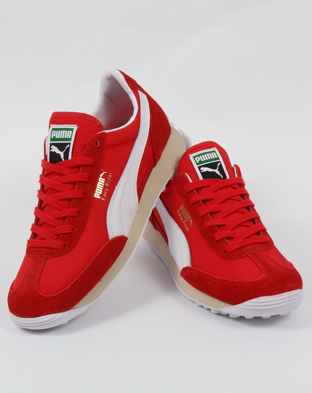 Puma Easy Rider VTG Trainers High Risk Red/White