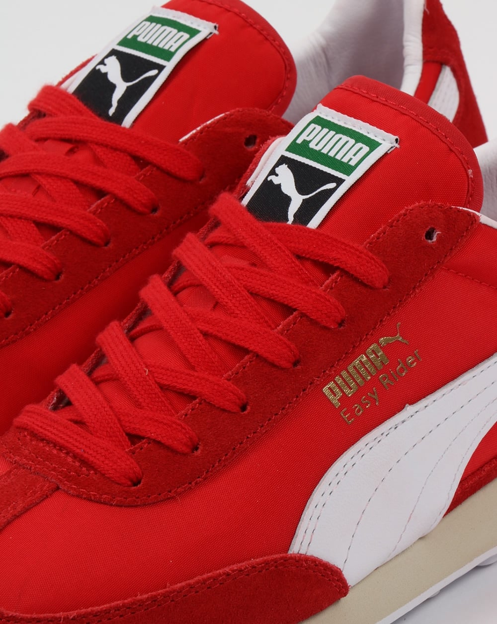 Puma Easy Rider VTG Trainers High Risk Red/White