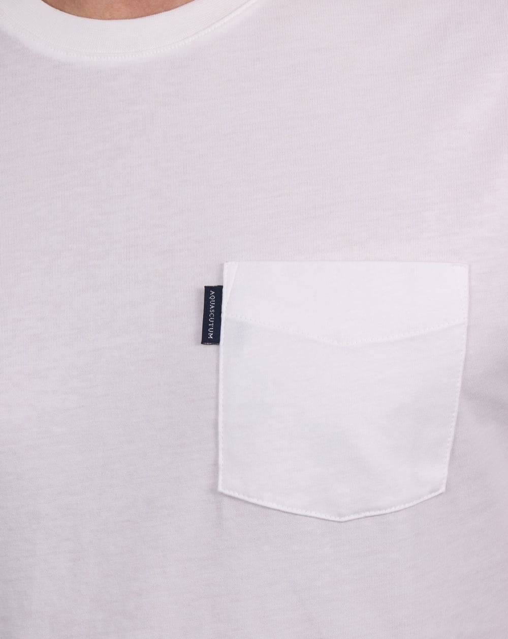 Aquascutum Cullen T Shirt Chalk