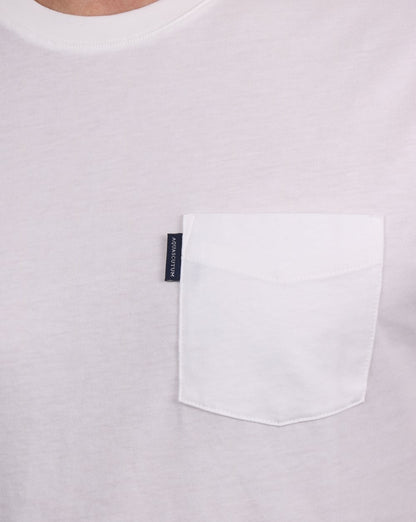 Aquascutum Cullen T Shirt Chalk
