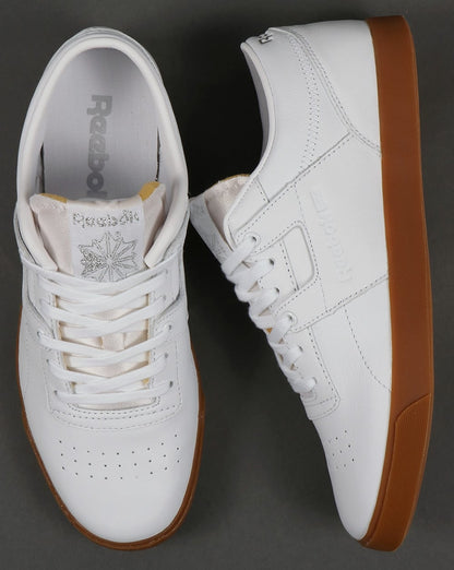 Reebok Workout Low CLN FVS Trainers White/Silver/Gum