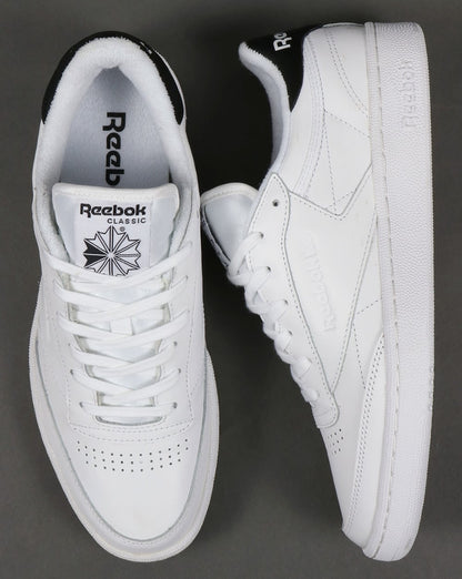 Reebok Club C 85 Retro Trainers White/Black