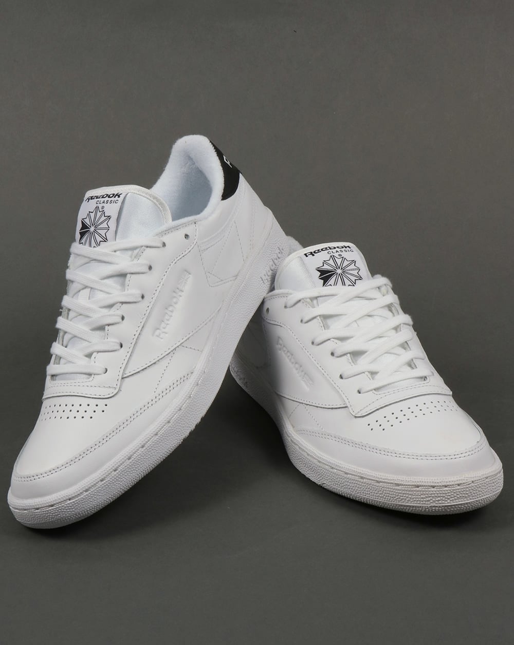 Reebok Club C 85 Retro Trainers White/Black