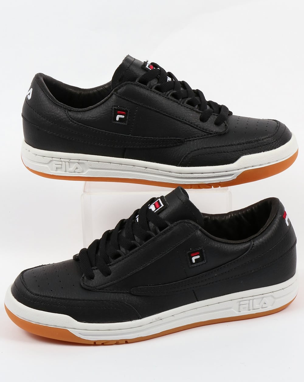 Fila Vintage Original Tennis Trainers Black/Gum