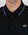 Lacoste Tipped Polo Shirt Black/French Blue