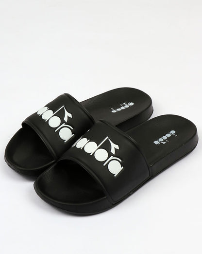 Diadora Serifos 90 Slides Black