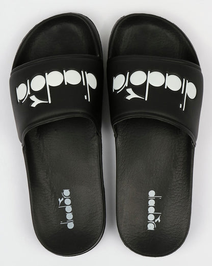 Diadora Serifos 90 Slides Black